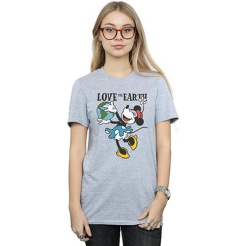T-shirt Mickey Mouse Love The Earth - Disney - Modalova