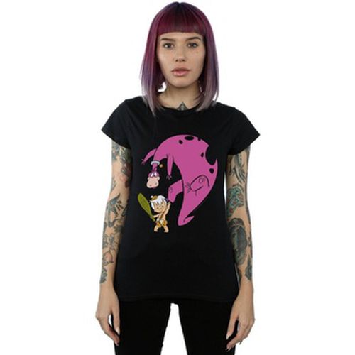 T-shirt Bamm Bamm And Dino - The Flintstones - Modalova