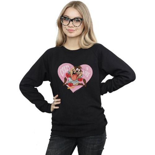 Sweat-shirt Taz Valentine's Day Crazy In Love - Dessins Animés - Modalova