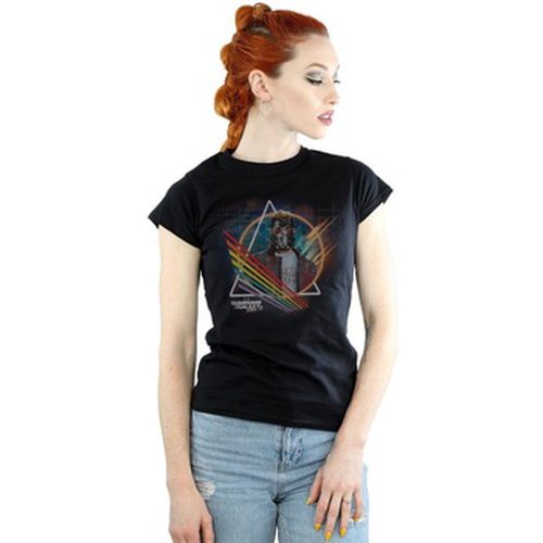 T-shirt Guardians Of The Galaxy Neon Star Lord Masked - Marvel - Modalova