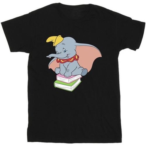 T-shirt Dumbo Sitting On Books - Disney - Modalova