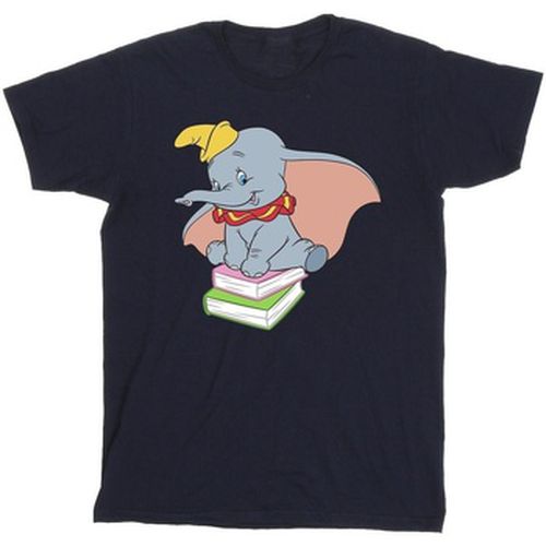 T-shirt Dumbo Sitting On Books - Disney - Modalova