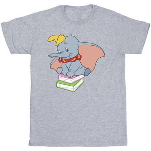 T-shirt Dumbo Sitting On Books - Disney - Modalova