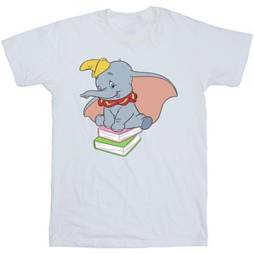 T-shirt Dumbo Sitting On Books - Disney - Modalova