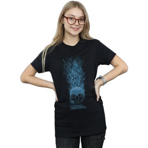 T-shirt The Crimes Of Grindelwald Skull Smoke - Fantastic Beasts - Modalova