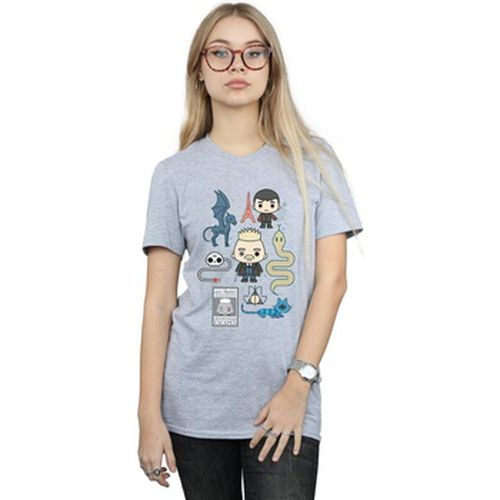 T-shirt Chibi Grindelwald - Fantastic Beasts - Modalova