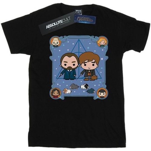 T-shirt Chibi Newt And Dumbledore - Fantastic Beasts - Modalova
