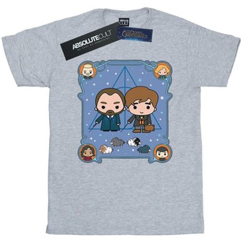 T-shirt Chibi Newt And Dumbledore - Fantastic Beasts - Modalova