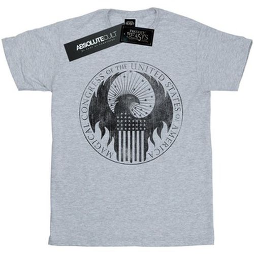 T-shirt Distressed Magical Congress - Fantastic Beasts - Modalova