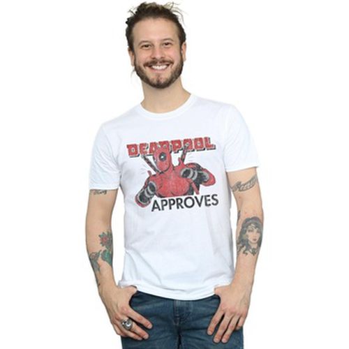 T-shirt Marvel Deadpool Approves - Marvel - Modalova