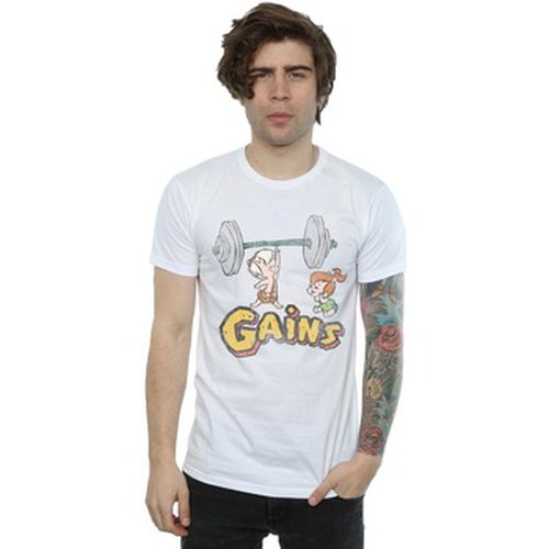 T-shirt Bam Bam Gains Distressed - The Flintstones - Modalova