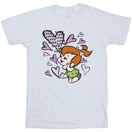 T-shirt Love Love Love - The Flintstones - Modalova