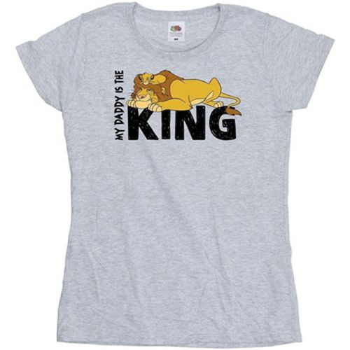 T-shirt The Lion King Daddy Is King - Disney - Modalova