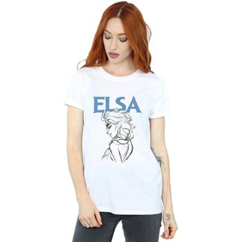 T-shirt Frozen Elsa Profile Sketch - Disney - Modalova