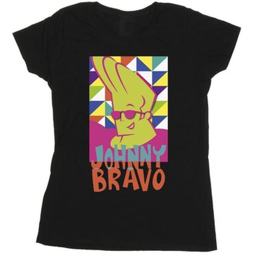 T-shirt Multi Triangles Pop Art - Johnny Bravo - Modalova
