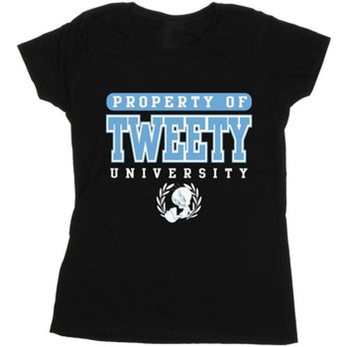 T-shirt Tweety Property Of University - Dessins Animés - Modalova