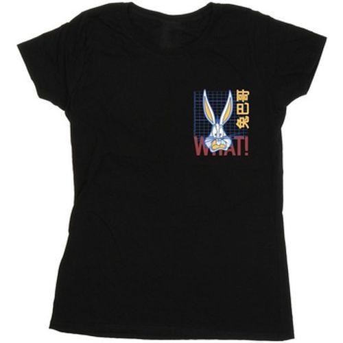 T-shirt Bugs Bunny What - Dessins Animés - Modalova