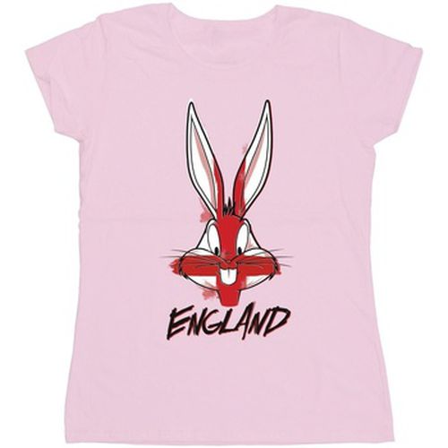 T-shirt Bugs England Face - Dessins Animés - Modalova