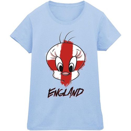 T-shirt Tweety England Face - Dessins Animés - Modalova