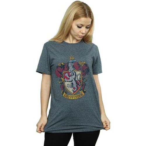 T-shirt Gryffindor Distressed Crest - Harry Potter - Modalova