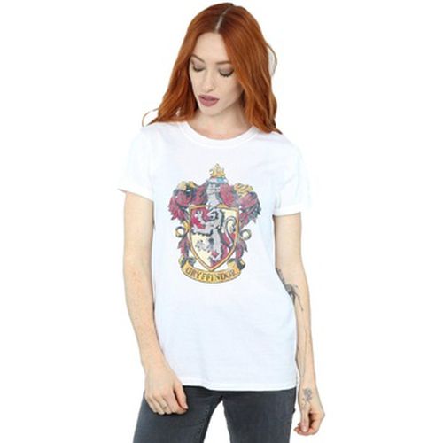 T-shirt Gryffindor Distressed Crest - Harry Potter - Modalova