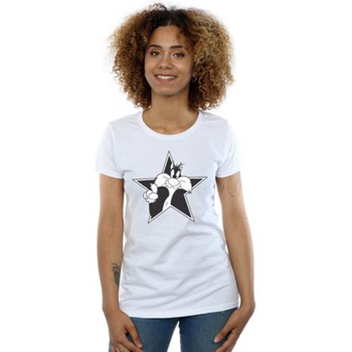 T-shirt Sylvester Mono Star - Dessins Animés - Modalova