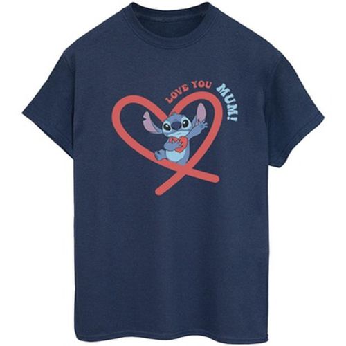 T-shirt Lilo Stitch Love You Mum - Disney - Modalova