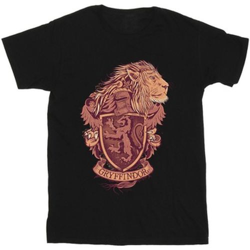 T-shirt Gryffindor Sketch Crest - Harry Potter - Modalova