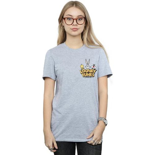 T-shirt Group Faux Pocket - Dessins Animés - Modalova