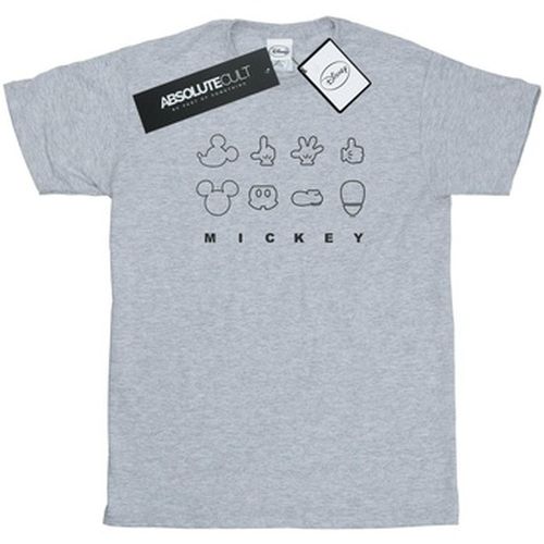T-shirt Mickey Mouse Deconstructed - Disney - Modalova