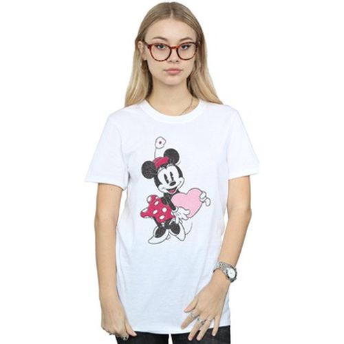 T-shirt Minnie Mouse Love Heart - Disney - Modalova
