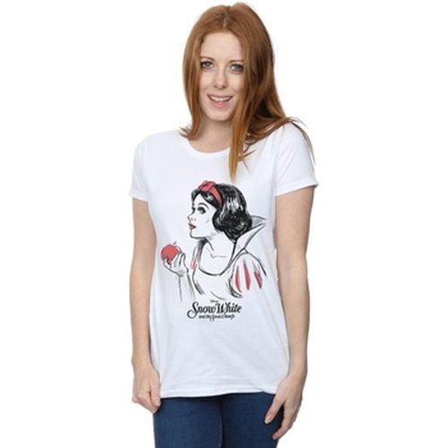 T-shirt Snow White Apple Sketch - Disney - Modalova