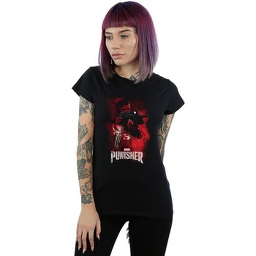 T-shirt The Punisher TV Series Red Smoke - Marvel - Modalova