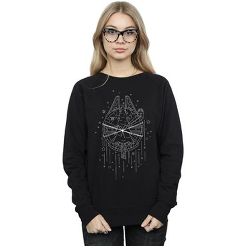 Sweat-shirt Millennium Falcon Christmas Tree Delivery - Disney - Modalova