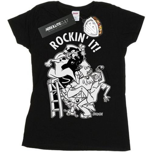 T-shirt Rockin' It Christmas - Scooby Doo - Modalova