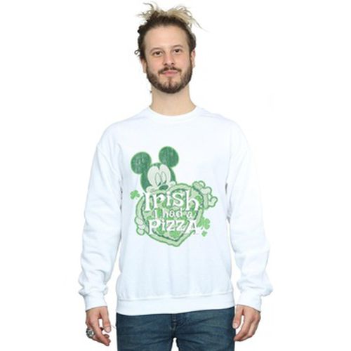 Sweat-shirt Mickey Mouse Shamrock Pizza - Disney - Modalova