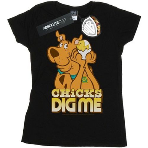 T-shirt Scooby Doo Chicks Dig Me - Scooby Doo - Modalova