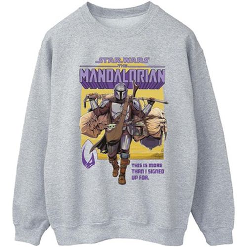 Sweat-shirt The Mandalorian More Than I Signed Up For - Disney - Modalova