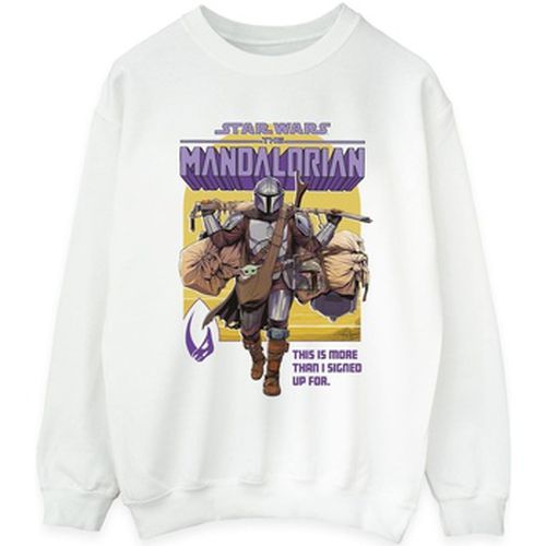 Sweat-shirt The Mandalorian More Than I Signed Up For - Disney - Modalova