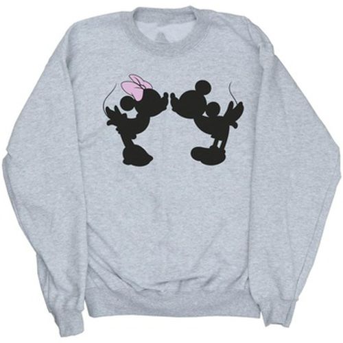 Sweat-shirt Mickey Minnie Kiss Silhouette - Disney - Modalova