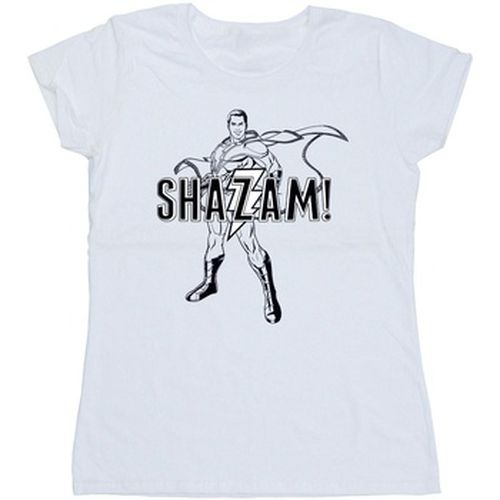 T-shirt Dc Comics Shazam Outline - Dc Comics - Modalova