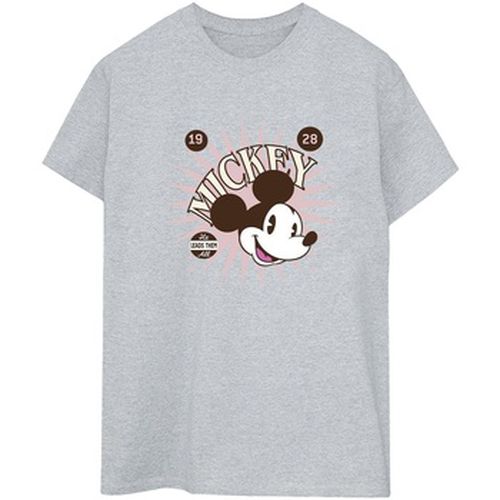 T-shirt Mickey Mouse Vintage Leads Them All - Disney - Modalova