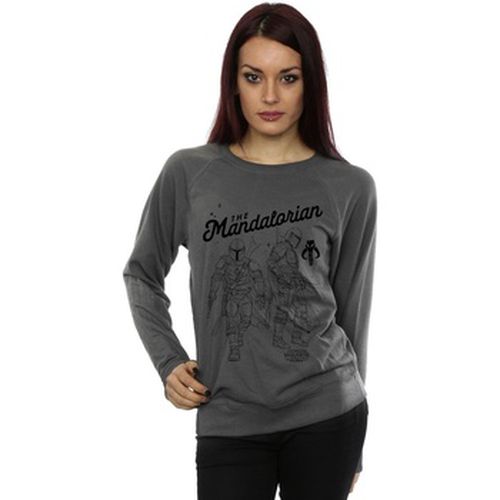 Sweat-shirt The Mandalorian Hunter Profile - Disney - Modalova