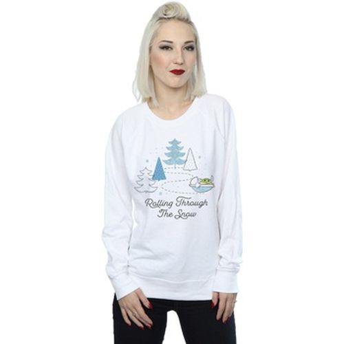 Sweat-shirt The Mandalorian Rolling Through The Snow - Disney - Modalova