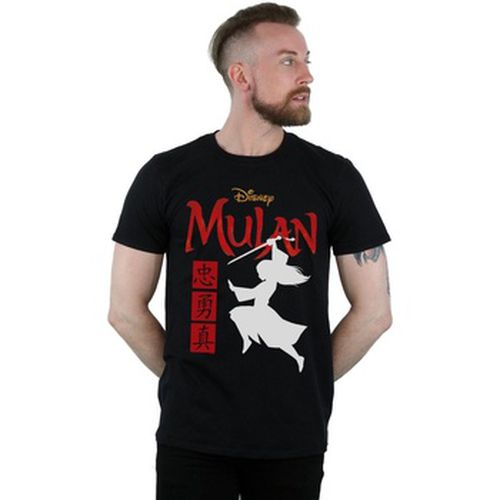 T-shirt Mulan Movie Warrior Silhouette - Disney - Modalova