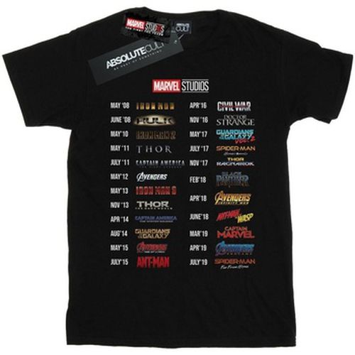 T-shirt 10 Years Of Movies - Marvel Studios - Modalova