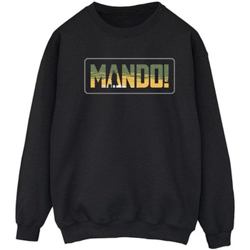 Sweat-shirt The Mandalorian Mando Cutout - Disney - Modalova