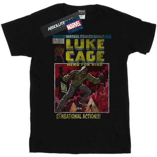 T-shirt Luke Cage Distressed Yourself - Marvel - Modalova