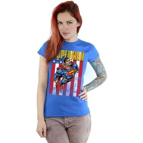 T-shirt Dc Comics Superman Flight - Dc Comics - Modalova