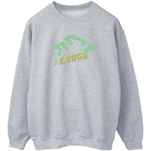 Sweat-shirt The Mandalorian Grogu The Child Splat - Disney - Modalova